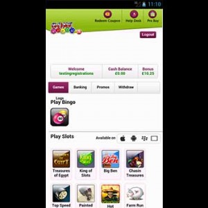Gone Bingo Mobile Screenshot Featured