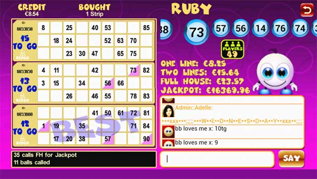 mFortune Mobile Bingo Screenshot 4