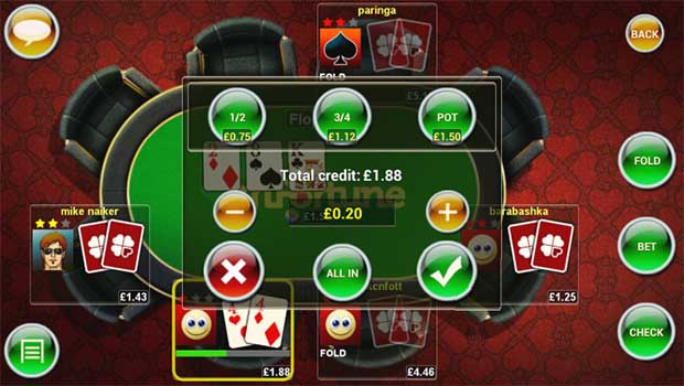 mFortune Mobile Poker Screenshot 2
