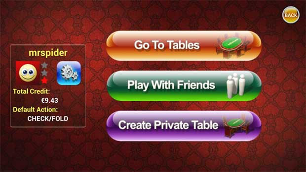 mFortune Mobile Poker Screenshot 4