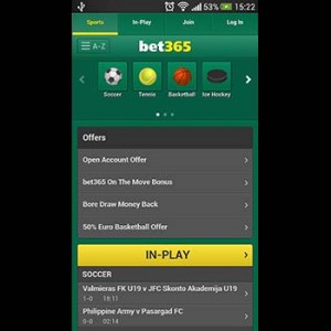 Bet365 Mobile Sportsbook Lobby Screenshot Featured